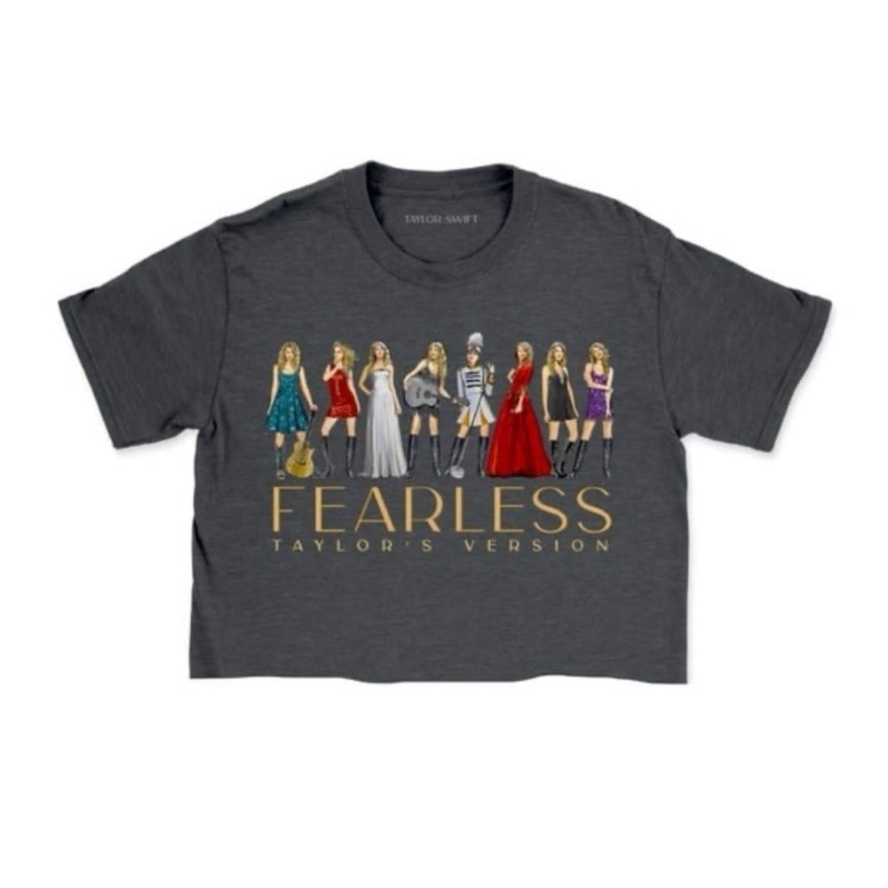Taylor Swift Fearless era’s collection cropped tee
